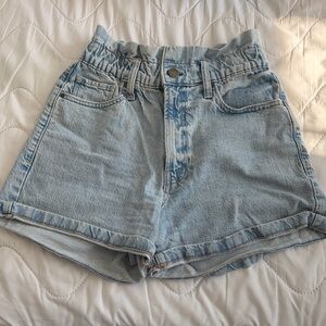 Light Blue Denim Women's Shorts